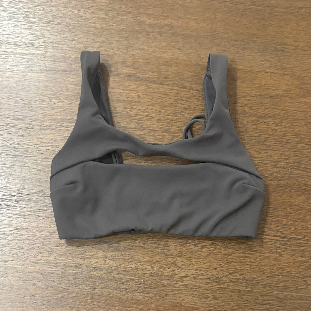 lululemon athletica Charcoal Sports Bra